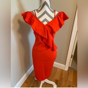 NWOT Red Boutique Dress